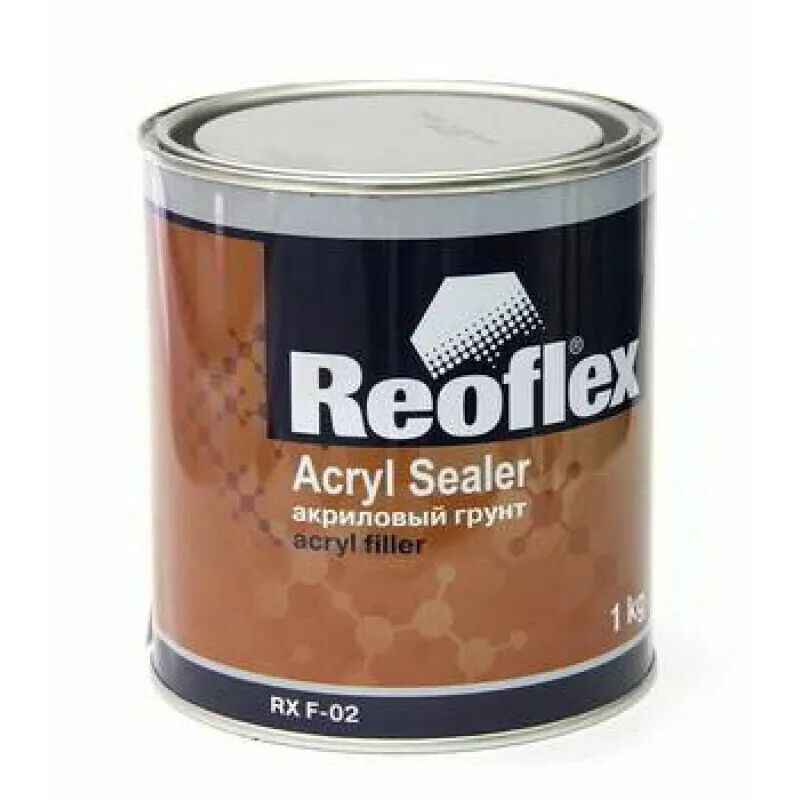 Грунт Акриловый Reoflex 1k (1 Кг) (Серый) Reoflex арт. RX F-02/1000 серый