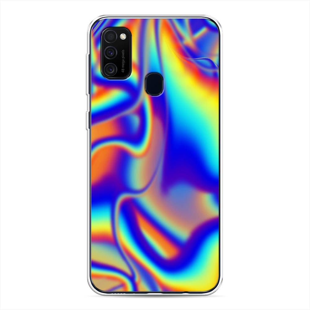 

Чехол для Samsung Galaxy M21/M30s "Яркая голограмма", Разноцветный, 29750-3