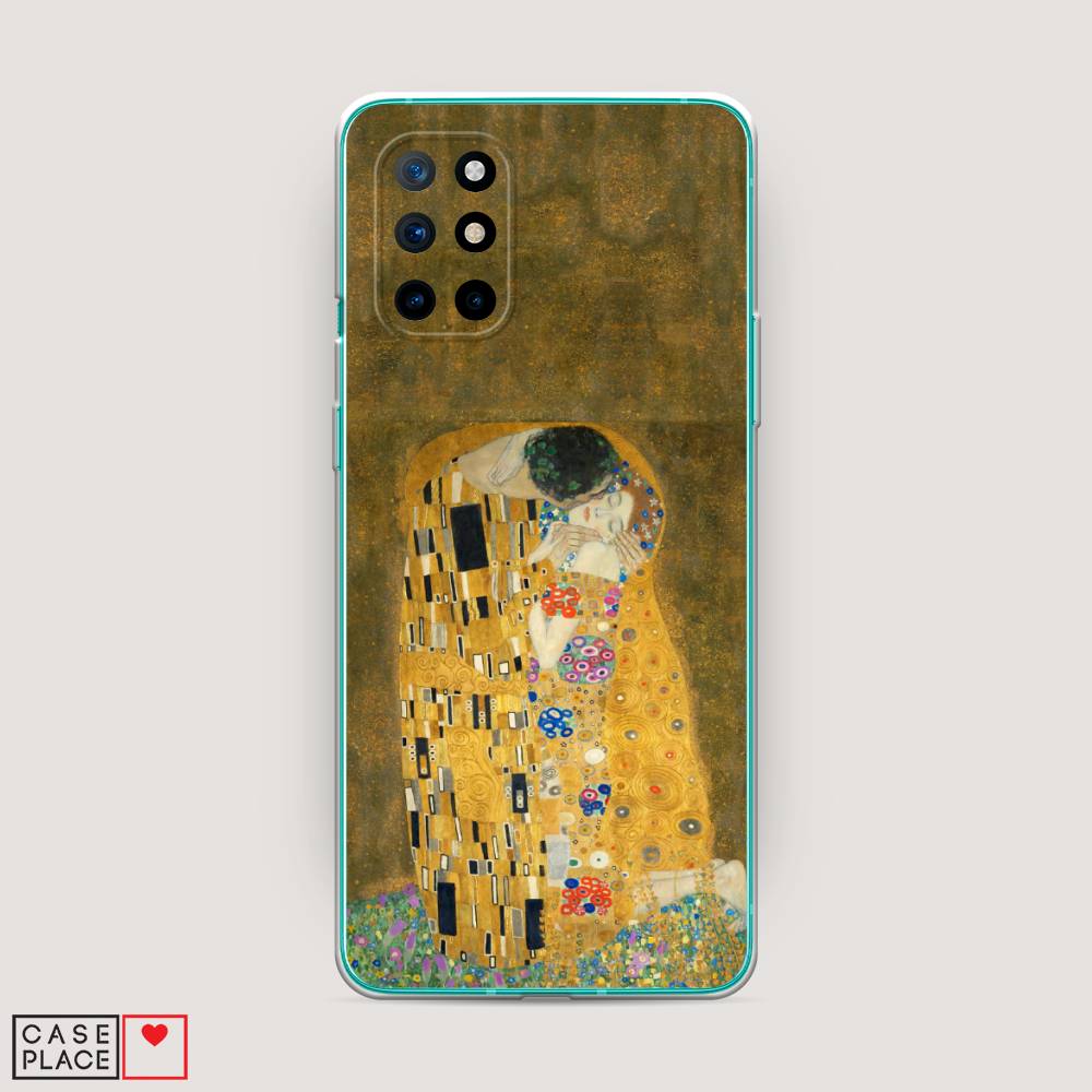 

Чехол Awog на OnePlus 8T / ВанПлас 8T "Поцелуй Гюстава Климта", Желтый;коричневый, 151150-9