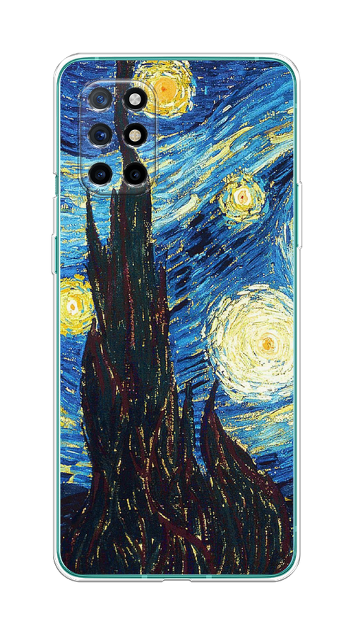 

Чехол Awog на OnePlus 8T / ВанПлас 8T "Ван Гог Звездная ночь", Желтый, 151150-9