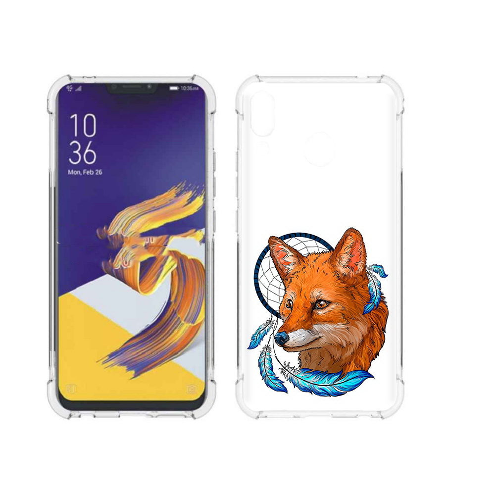 

Чехол MyPads Tocco для Asus ZenFone 5 лиса и ловец снов, Прозрачный, Tocco