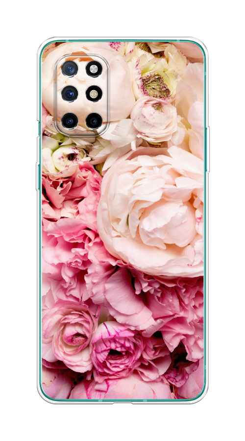 

Чехол Awog на OnePlus 8T / ВанПлас 8T "Пионы яркие", Розовый, 151150-8