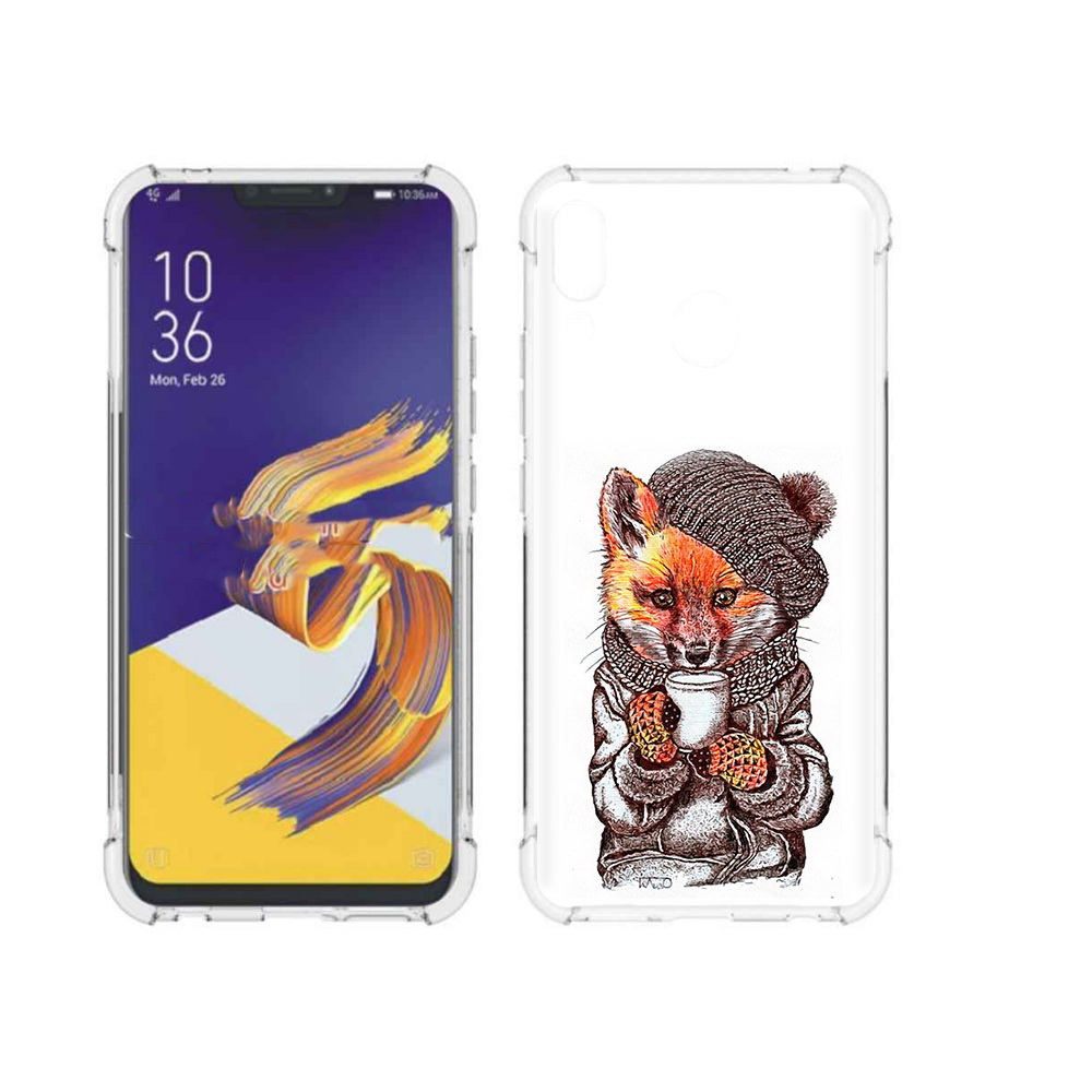 

Чехол MyPads Tocco для Asus ZenFone 5 лиса в шапке, Tocco