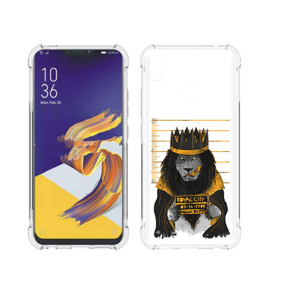 

Чехол MyPads Tocco для Asus ZenFone 5 лев в законе, Прозрачный, Tocco