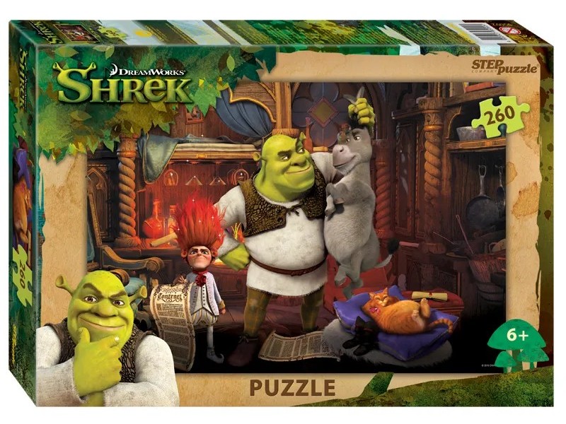 

Мозаика Step Puzzle 260 Shrek (DreamWorks, Мульти) 95042, 95042