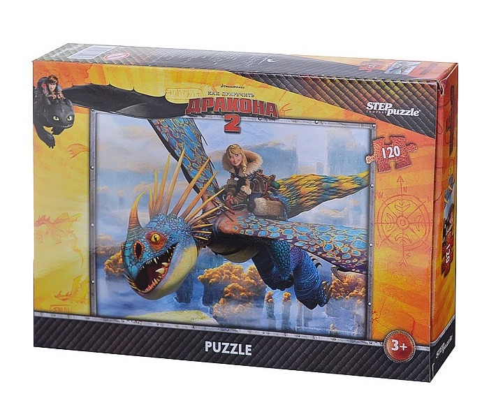 

Мозаика Step Puzzle 120 Драконы (DreamWorks) 75126, 75126