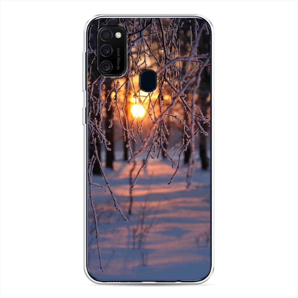 

Чехол для Samsung Galaxy M21/M30s "Зима 7", Оранжевый;розовый;черный, 29750-2