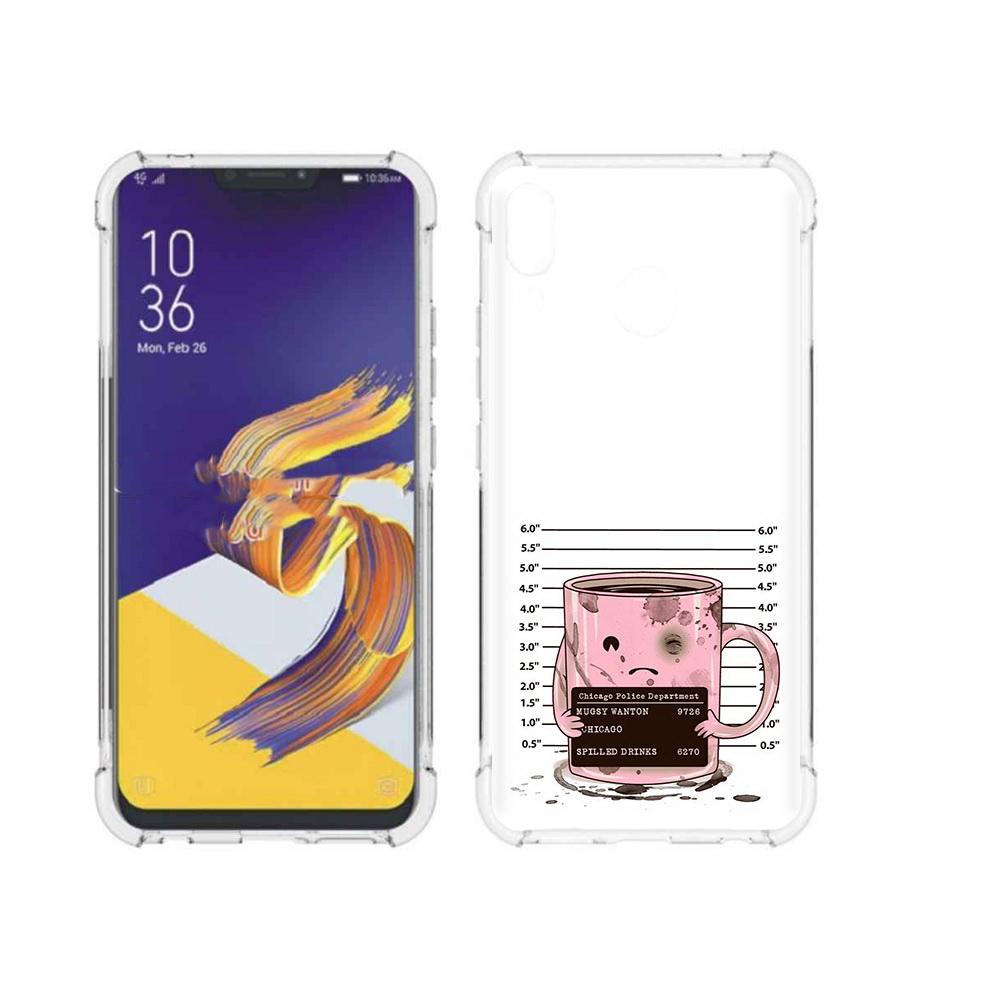 

Чехол MyPads Tocco для Asus ZenFone 5 кружка, Прозрачный, Tocco