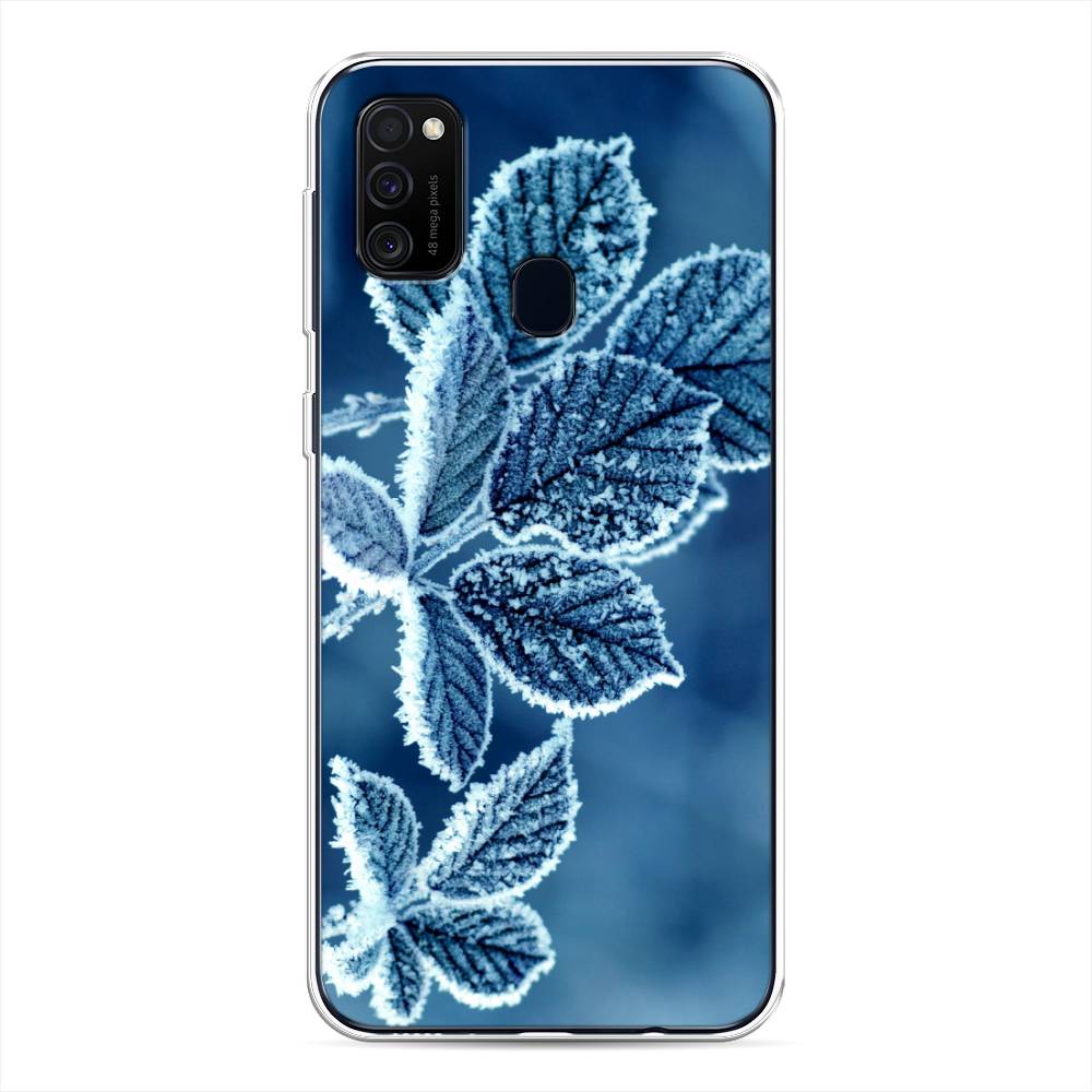 

Чехол для Samsung Galaxy M21/M30s "Зима 6 ", Голубой;белый, 29750-2