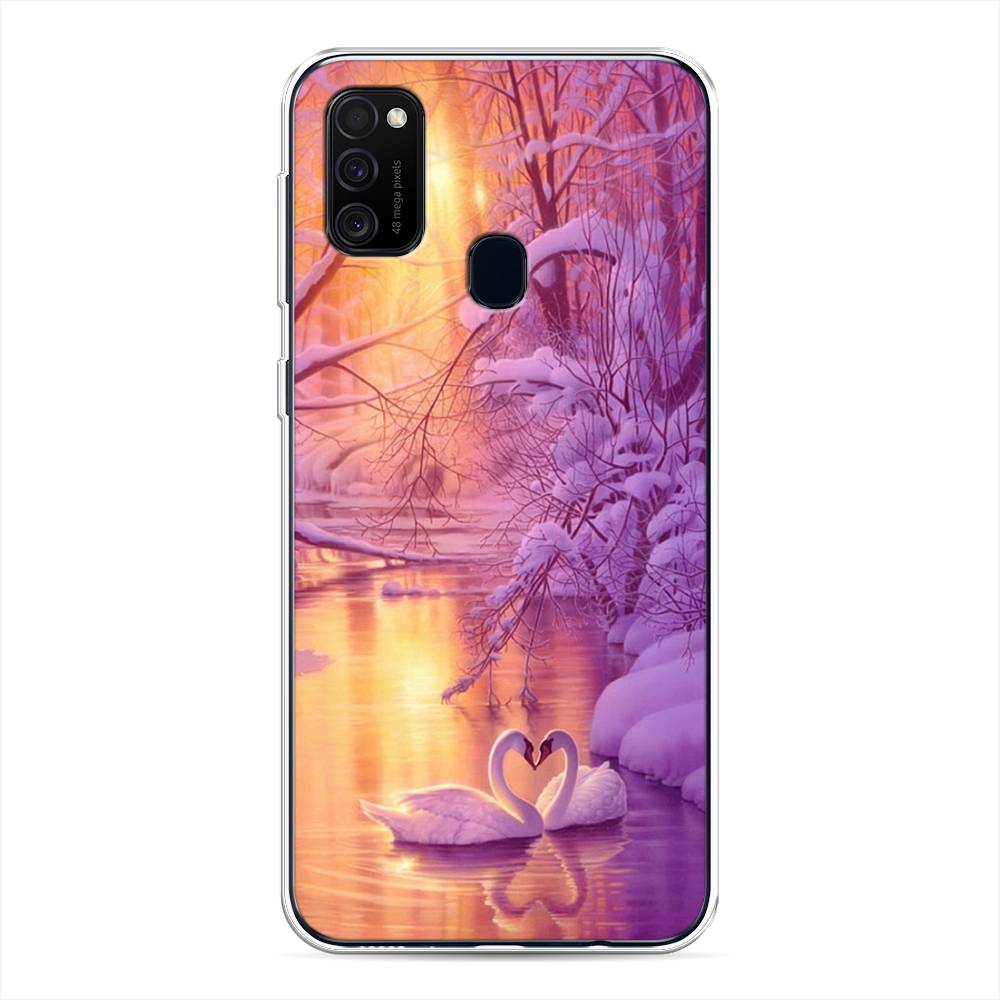 

Чехол для Samsung Galaxy M21/M30s "Зима 1", Фиолетовый;желтый, 29750-2