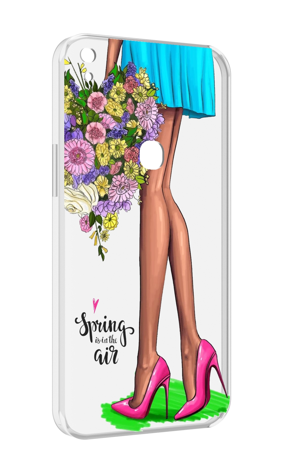 

Чехол MyPads Весна-в-воздухе женский для Alcatel SHINE LITE 5080X 5.0, Прозрачный, Tocco