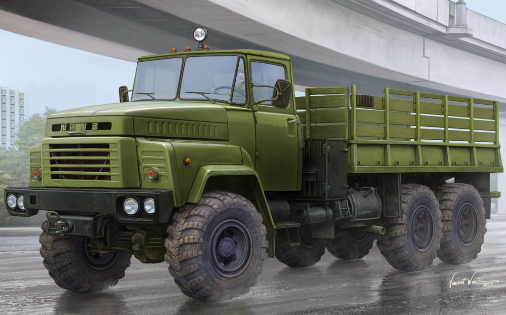

Советский грузовой автомобиль КРАЗ-260 HobbyBoss 85510