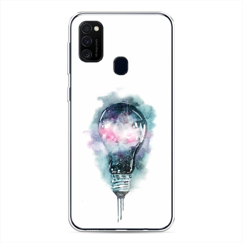 

Чехол для Samsung Galaxy M21/M30s "Волшебная лампа", Белый;серый, 29750-4