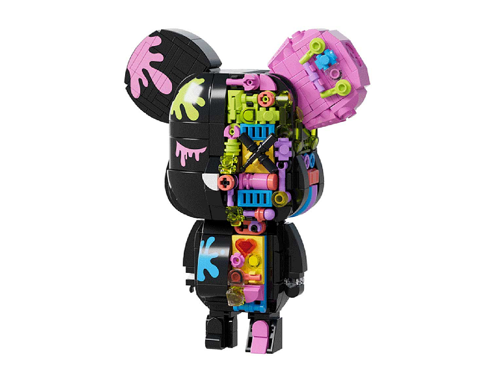 

Конструктор JAKI Bearbrick: Cyberblack, 546 деталей, JK6250-1, JK6250-1