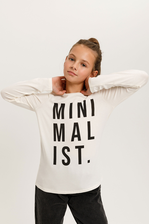 

Футболка детская Sela цв. белый р.140, 811050235