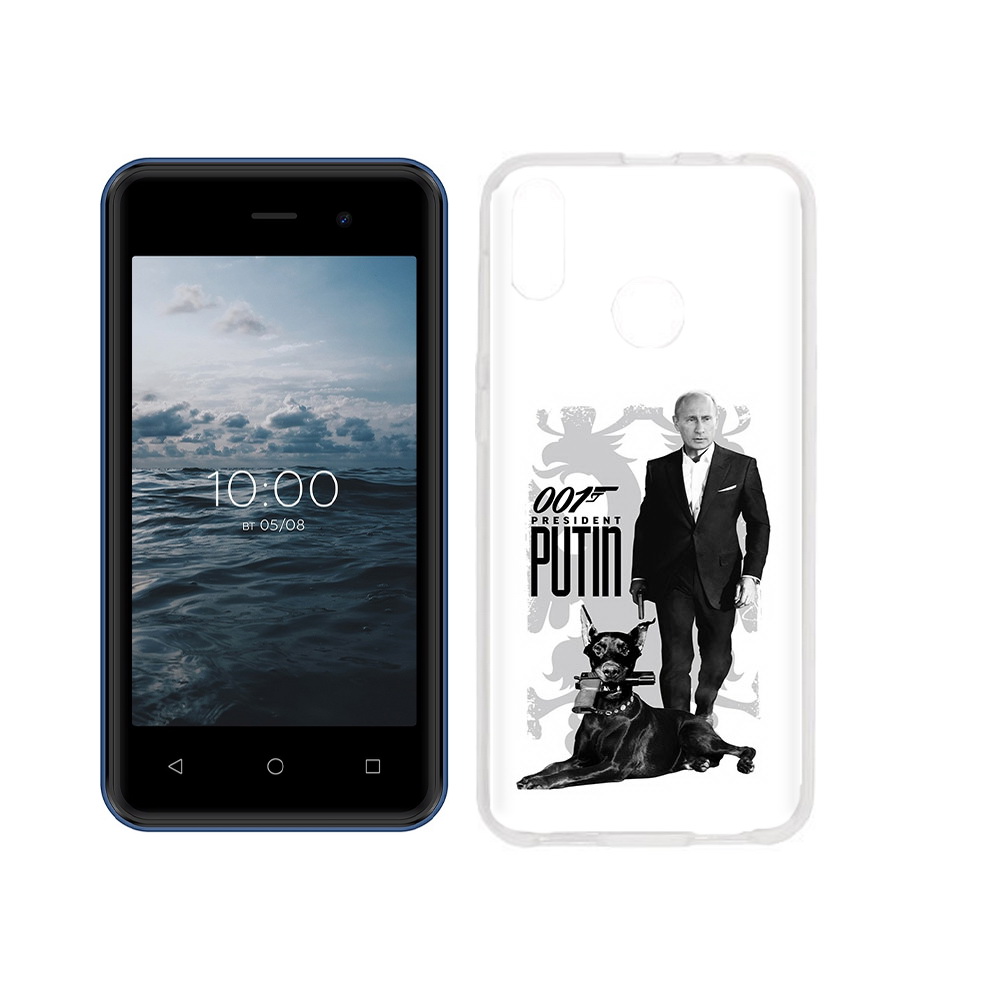 

Чехол MyPads Tocco для BQ 4030G Nice Mini 001, Прозрачный, Tocco