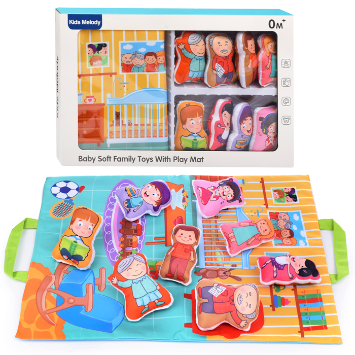 

Игровой развивающий коврик 6630 в коробке, Развивающие коврики (текстиль)
