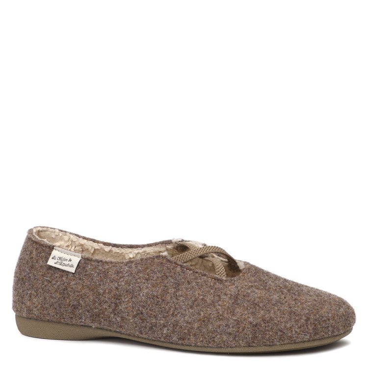 

Тапочки женские La Maison De L'espadrille 6002 коричневые 36 EU, Коричневый, 6002