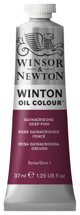 фото Масляная краска winsor&newton winton 37 мл 250 квинакридон темно-розовый