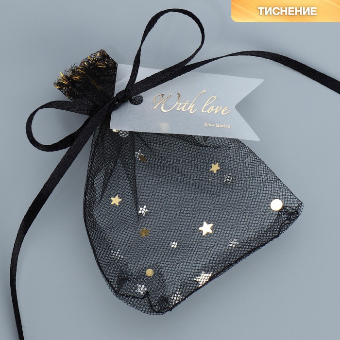 

Мешок из фатина Ночь, 7 × 9 см