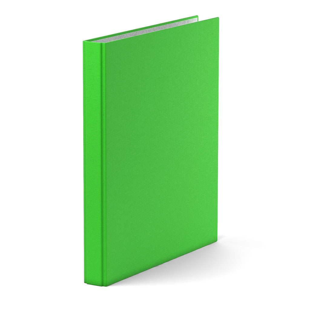 Папка–регистратор на 4 кольцах ErichKrause, Neon, А4, 35 мм, зеленый