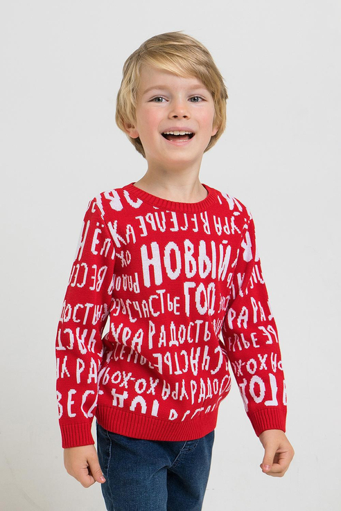 

Джемпер детский CROCKID цв. красный р.92, КВ 30088