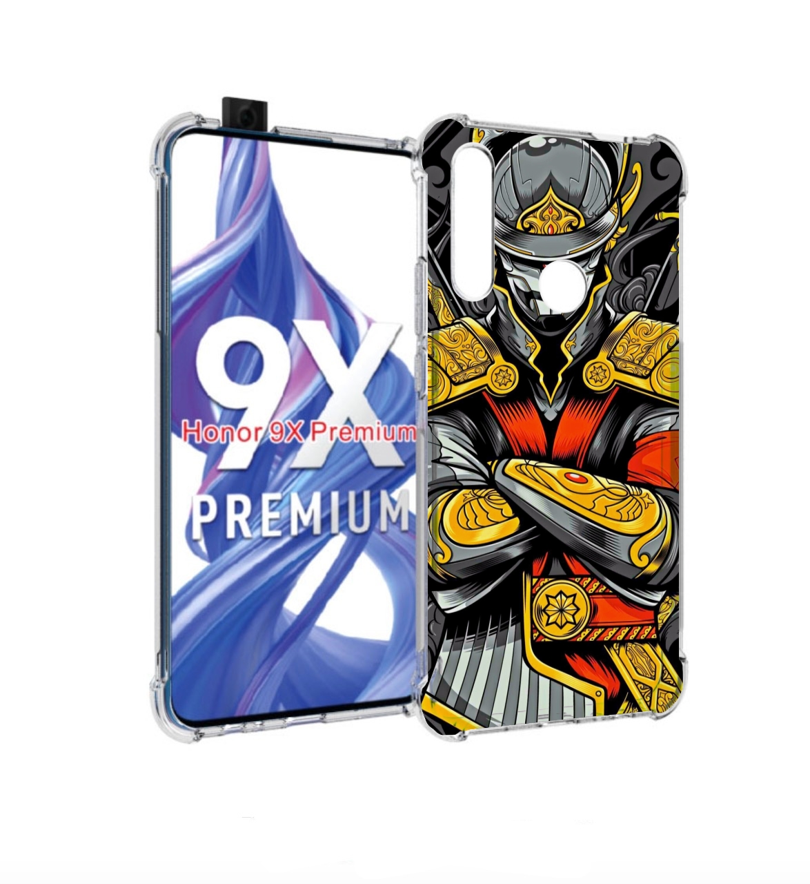 

Чехол бампер MyPads самурай для Honor 9X (STK-LX1)/Honor, Прозрачный, Tocco