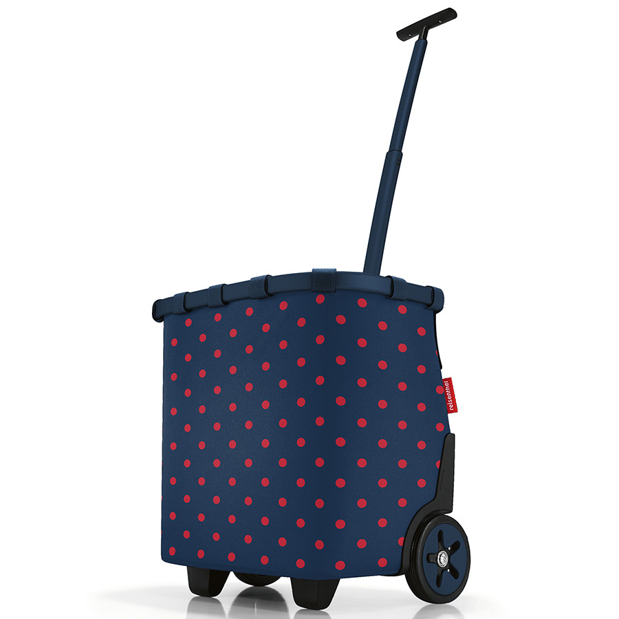 фото Сумка-тележка carrycruiser mixed dots red reisenthel