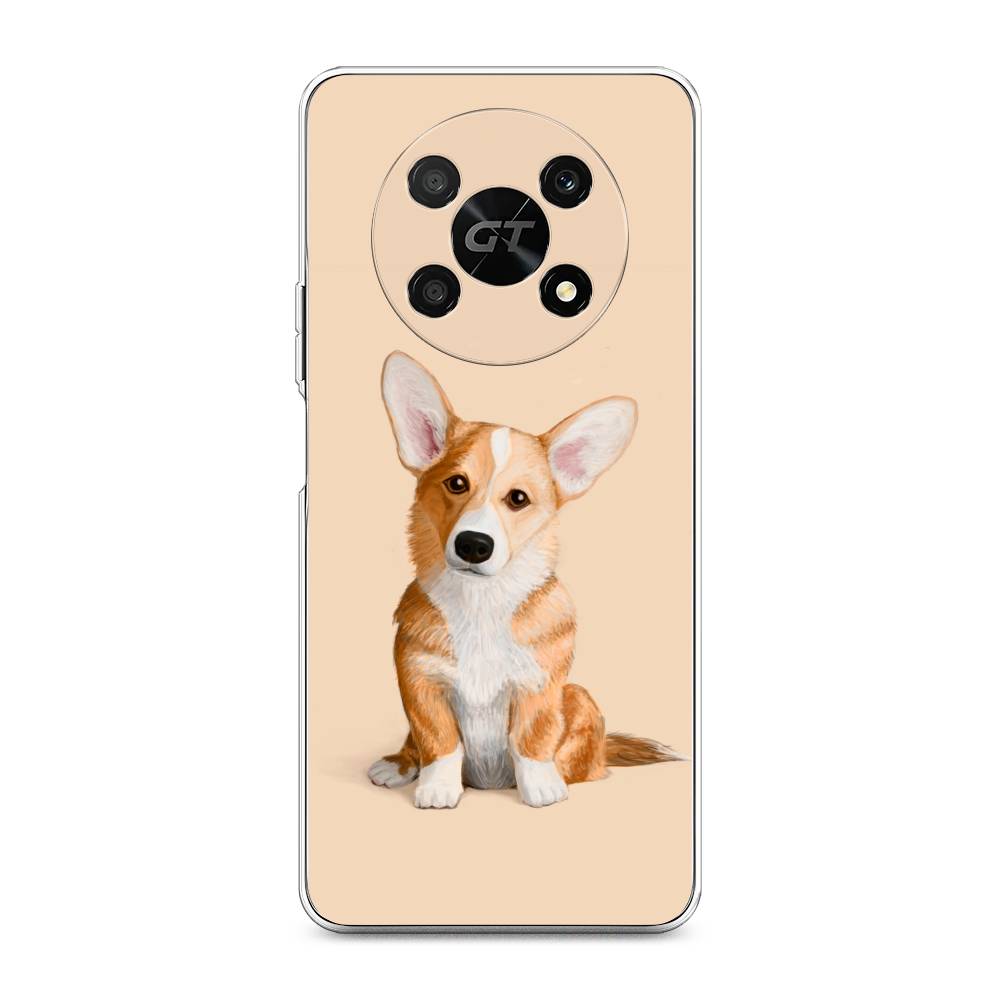 

Чехол на Honor X40 GT "Грустный Корги", Коричневый;бежевый, 6120150-1