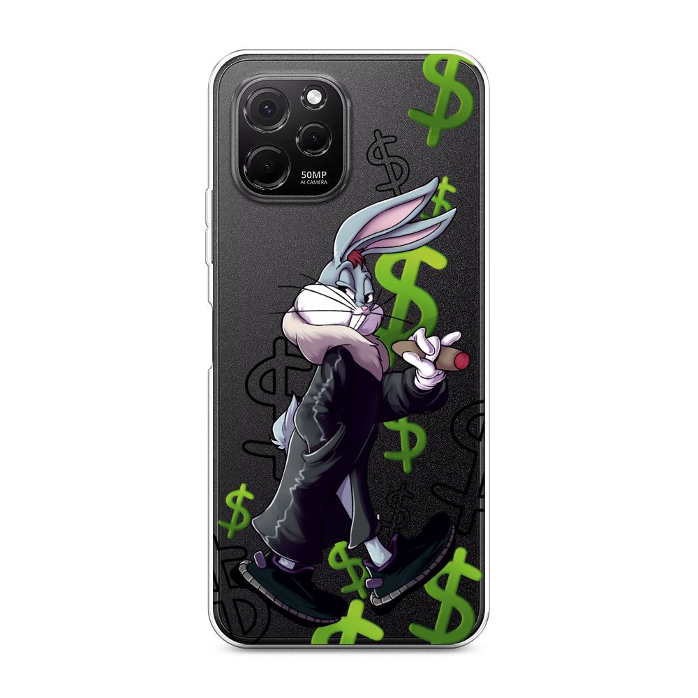 

Чехол на HuaweI Nova Y61 "Rich Bugs Bunny", Зеленый;черный;голубой, 6120050-6