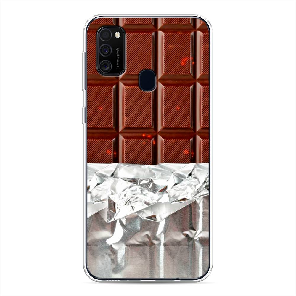 

Чехол для Samsung Galaxy M21/M30s "Шоколад в обертке", Коричневый, 29750-6