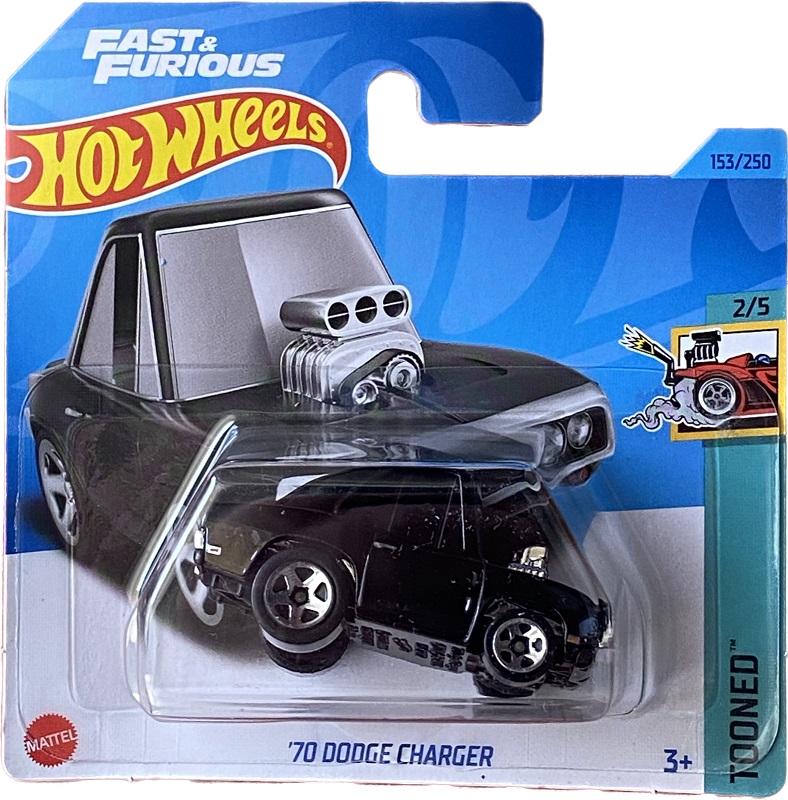 

Машинка Mattel Hot Wheels 70 Dodge Charger, HKG57 5785 153 из 250, Черный