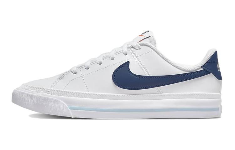 

Кеды унисекс Nike Court Legacy GS белые 40 EU, Белый, Court Legacy GS