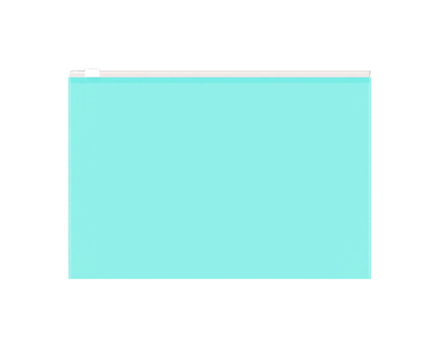 

Zip-пакет пластиковый ErichKrause Fizzy Pastel Mint, B5, Голубой