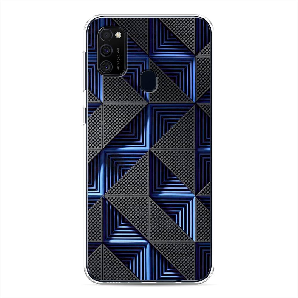 

Чехол для Samsung Galaxy M21/M30s "IBM", Серый;синий, 29750-3