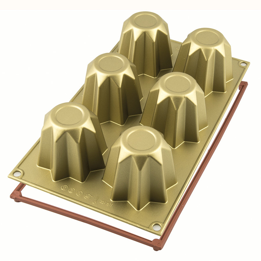 

Форма для приготовления пирожных mini pandoro силиконовая Silikomart 26.100.63.0065