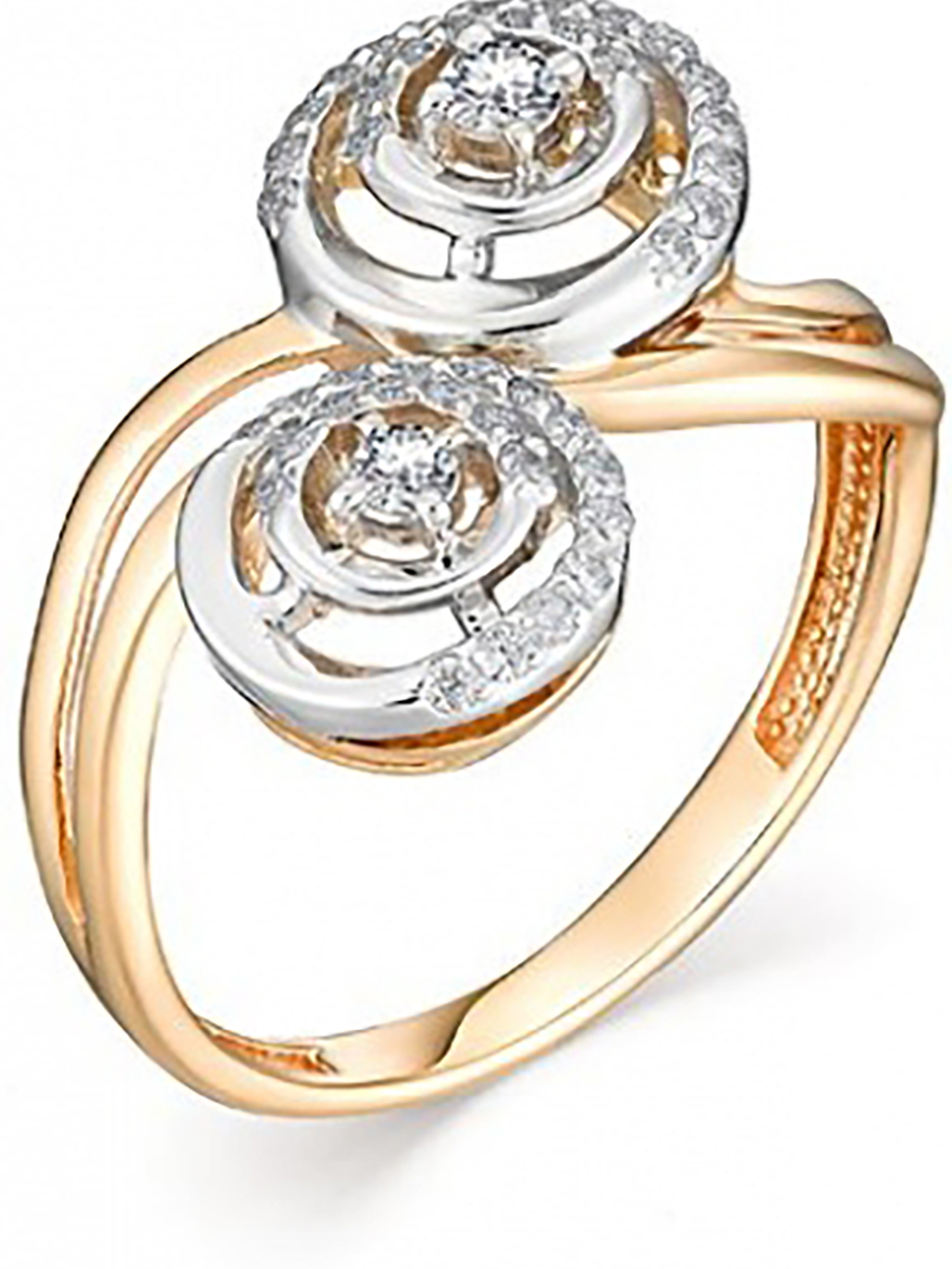 

Кольцо из красного золота с 44 бриллиантами р. 18 Master Brilliant 1-107-218, 1-107-218