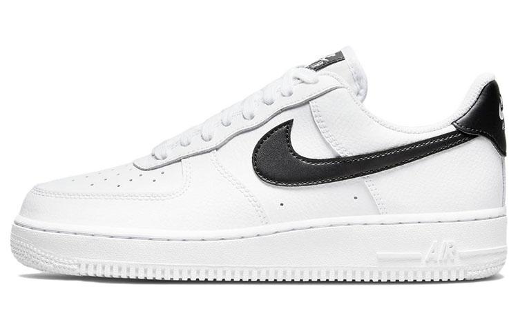 

Кеды унисекс Nike Air Force 1 white black белые 36 EU, Белый, Air Force 1 white black