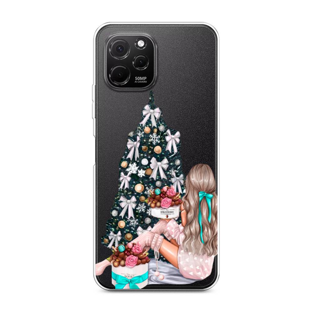 

Чехол на HuaweI Nova Y61 "New Year", Зеленый;бежевый;голубой, 6120050-5