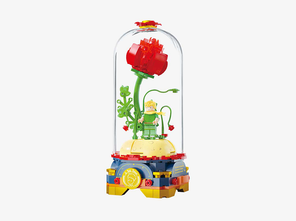 

Конструктор Pantasy The Little Prince Роза Маленького Принца, 200 деталей, 86302, 86302