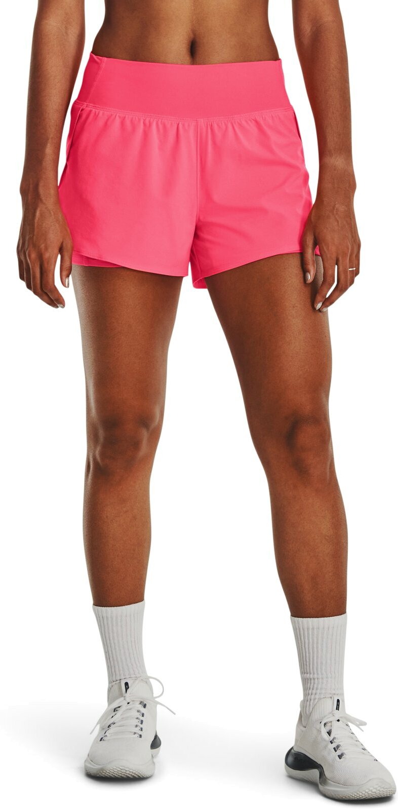 Cпортивные шорты женские Under Armour 1376936-683 розовые XL