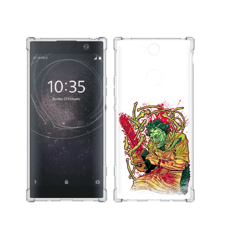 

Чехол MyPads Tocco для Sony Xperia XA2 Plus яркий мясник, Прозрачный, Tocco