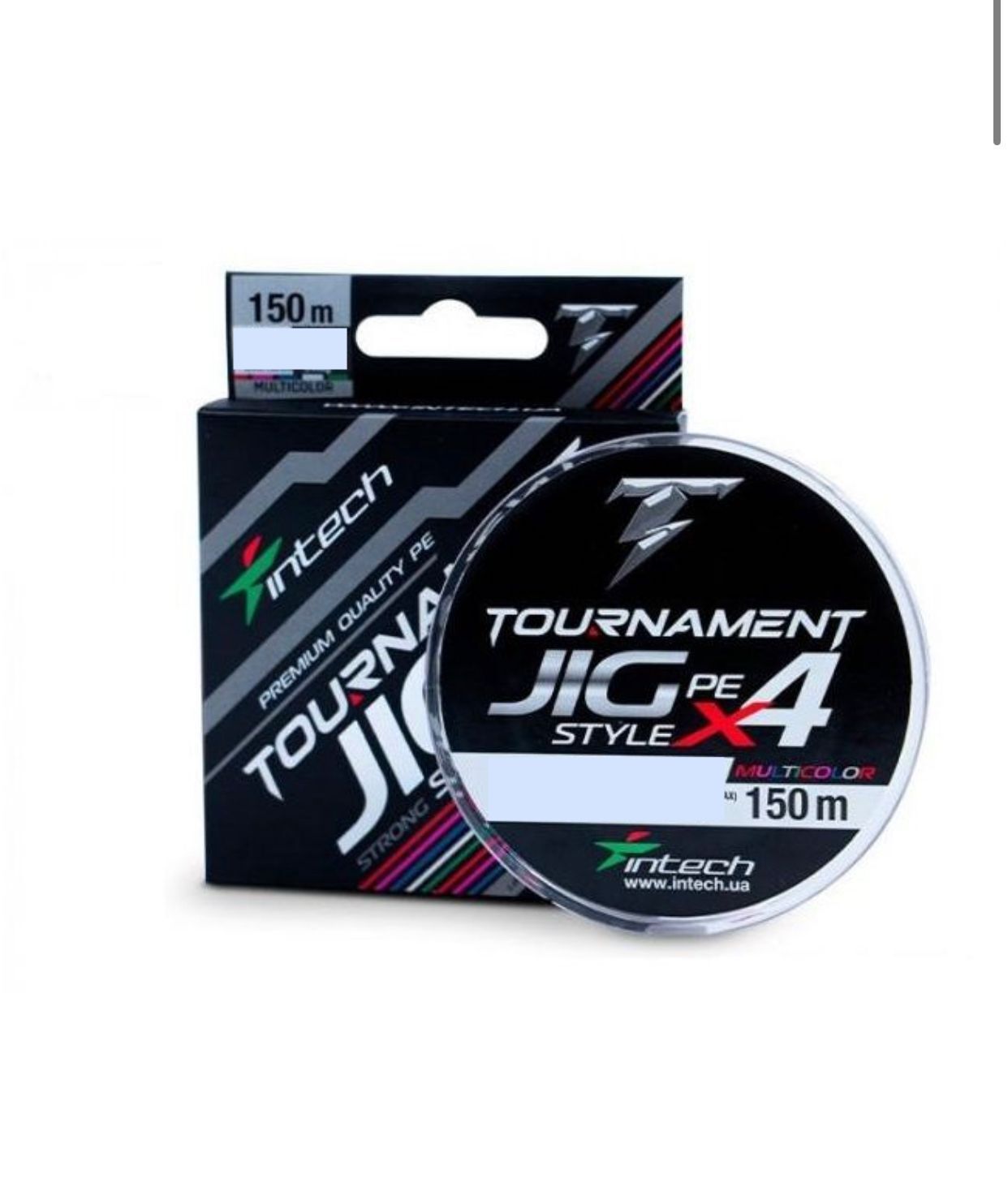 

Шнур плетеный Intech Tournament Jig StyleL PE X4 Multicolor 150m 1.2 (20lb / 9.07kg), Разноцветный, Tournament Jig StyleL PE X4