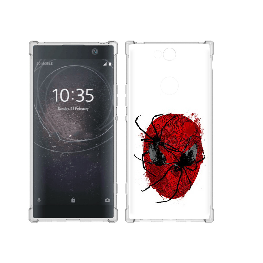 

Чехол MyPads Tocco для Sony Xperia XA2 Plus человек паук, Прозрачный, Tocco