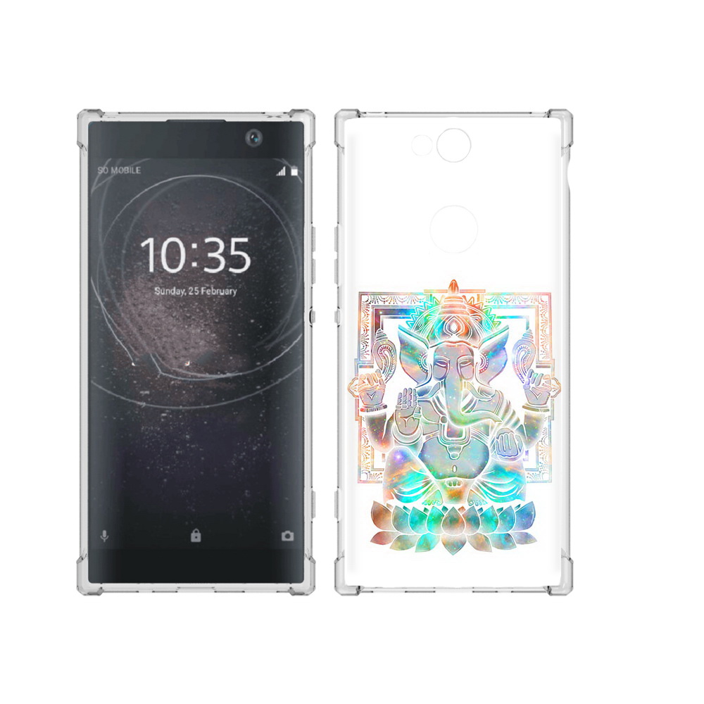 

Чехол MyPads Tocco для Sony Xperia XA2 Plus умный слон, Прозрачный, Tocco