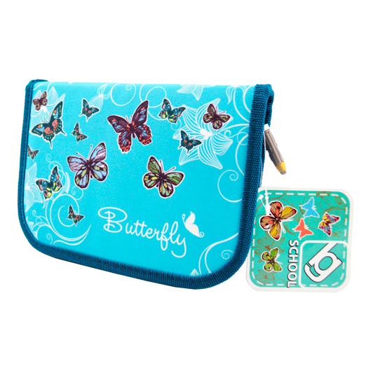 

Пенал с отделениями BG Magic Butterfly