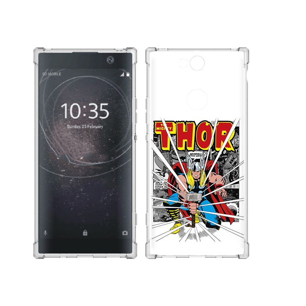 

Чехол MyPads Tocco для Sony Xperia XA2 Plus тор рисунок, Прозрачный, Tocco