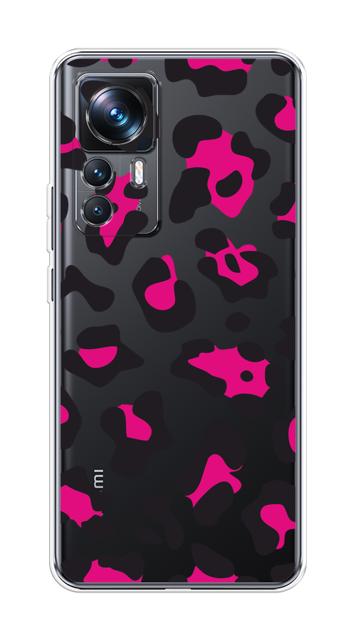 

Чехол на Xiaomi 12T Pro "Pink cow spots", Черный;розовый, 315750-1