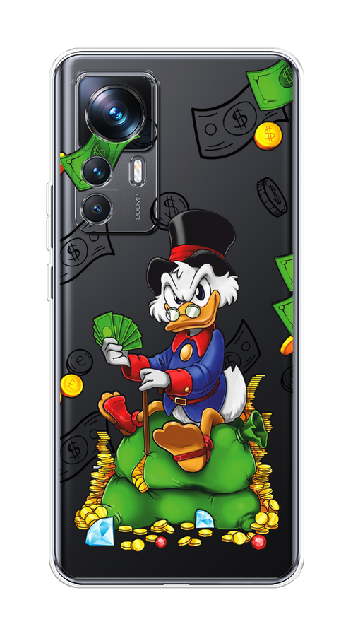 

Чехол на Xiaomi 12T Pro "Scrooge Richness", Черный;синий;зеленый, 315750-1