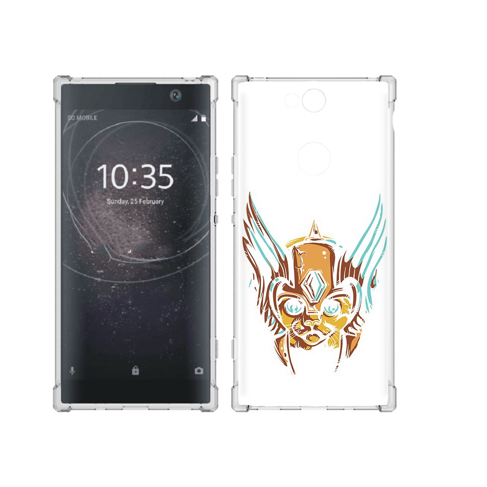 

Чехол MyPads Tocco для Sony Xperia XA2 Plus тор абстракция, Прозрачный, Tocco